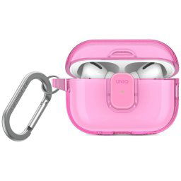 UNIQ Glase Pro tok AirPods Pro 2 - rózsaszín
