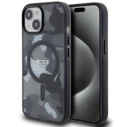 Tumi TUHMP15STCAMK Frosted Camo Print MagSafe-kompatibilis tok iPhone 15 - fekete
