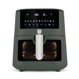 Berlinger Haus Air Fryer / forrólevegős sütő ablakkal 8 literes 1650W Matte Green Collection BH/9710