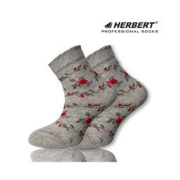 Herbert virág mintás gyerek bokazokni