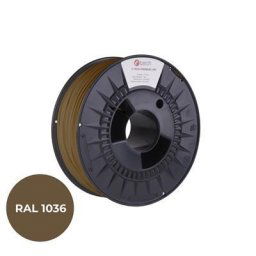 C-TECH PREMIUM LINE nyomdafonal (filament), PLA, gyöngyház arany, RAL1036, 1, 75mm, 1kg