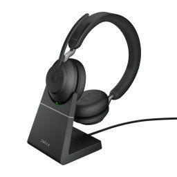Jabra Evolve2 65/Stereo/USB/BT/Wireless/Stand/Black
