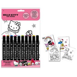 Hello Kitty Friends számos színező