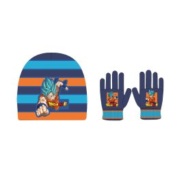 Dragon Ball Saiyan Blue gyerek sapka + kesztyű szett