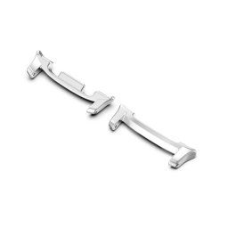 Óraszíj csatlakozó adapter (egyedi méret, 1 pár, átalakító, fém, 22mm) EZÜST Samsung Galaxy Watch 8 eSIM 44mm (SM-L335), Galaxy Watch 8 eSIM 40mm (SM-L325), Galaxy Watch 8 44mm (SM-L330)