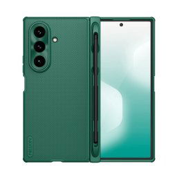 NILLKIN SUPER FROSTED FOLD műanyag telefonvédő (mágneses, érdes felület, asztali tartó, érintő ceruza) SÖTÉTZÖLD Samsung Galaxy Z Fold7 (SM-F966)
