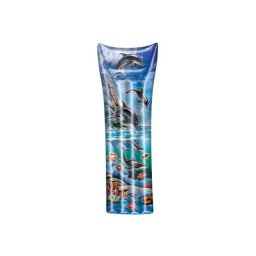 DOLPHIN felfújható strandmatrac 183x68 cm kék