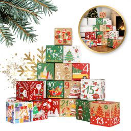 Adventi naptár BOXMAS DIY, 24 doboz