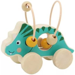 Gurulós golyóvezető Dínós kék Triceratops B