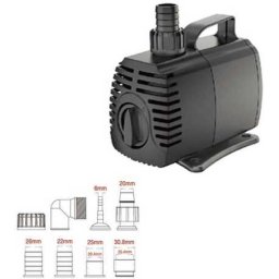 XiLong XL-6500 nagy teljesítményű vízpumpa, vízalatti nyomópumpa (65W | Vízszállítási teljesítmény: max. 6500 l/h | Nyomásmagasság: max. 4,0 m | 180 x 105 x 155 mm)