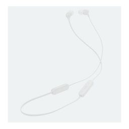 JBL T135BT WHT, vezeték nélküli fülhallgató, fehér, Bluetooth, 16 óra üzrmidő, JBL Pure Bass,