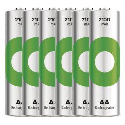 GP Újratölthető akkumulátor. ReCyko 2100 AA (HR6) - 6db