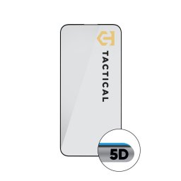Tactical Glass Shield 5D üveg az Apple iPhone 15 Pro Max készülékhez Fekete