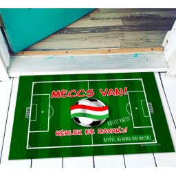 Vicces lábtörlő - Meccs van!