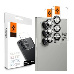 SPIGEN OPTIK PRO HD kameravédő üveg 2db (9H, csak lencse) FEKETE Samsung Galaxy Z Fold7 (SM-F966)