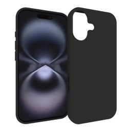 Szilikon telefonvédő (ultravékony) FEKETE Apple iPhone 17