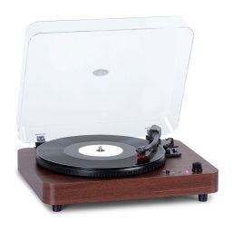 Auna TT-Classic Light Lemezjátszó, Porvédő, Bluetooth 33/45/78 fordulat/perc (DL-S010)