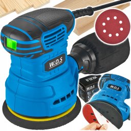 W.D.S excentercsiszoló, WDS2500, 1300 W, 125 mm