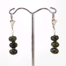 Szerpentin fülbevaló #2