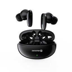 SWISSTEN BLUETOOTH TWS FEJHALLGATÓ SONIC FEKETE