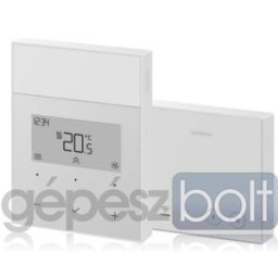 Siemens RDL211RF.ST Programozható szobatermosztát, fűtésre és hűtésre, RF (rádiós) készlet