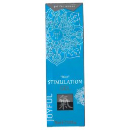 HOT Shiatsu Joyful - folyékony vibrátor stimuláló krém nőknek (menta, 30 ml)