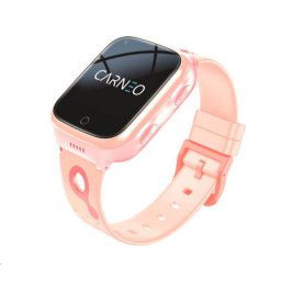 CARNEO Gyermek GPS Watch GuardKid 4G Platinum rózsaszínű