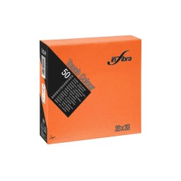 Szalvéta papír INFIBRA 2vrs. 33x33cm narancs 50db