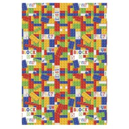 Lego mintázatú Block Fun A/4 gumis mappa