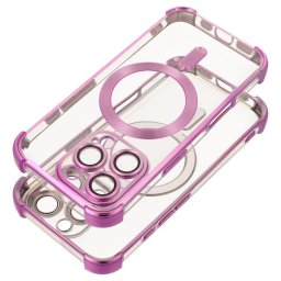 ANTISHOCK ELECTRO MagSafe-kompatibilis tok iPhone 17 - rózsaszín