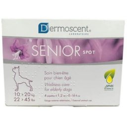 Dermoscent Senior Spot 10-20 kg közötti kutyáknak (1.2 ml / pipetta; 4 pipetta / doboz)