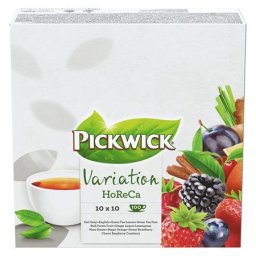 PICKWICK Teaválogatás, 190 g/100 db, PICKWICK "Horeca Variációk"