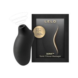 LELO Sona - hanghullámos csiklóizgató (fekete)