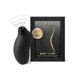 LELO Sona 2 Cruise - hanghullámos csiklóizgató (fekete)