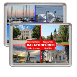 Balatonfüred hűtőmágnes (Lakossági ár 1 darabtól)
