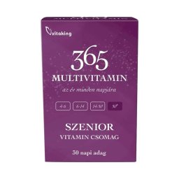 Vitaking 365 Multivitamin Szenior csomag 30x