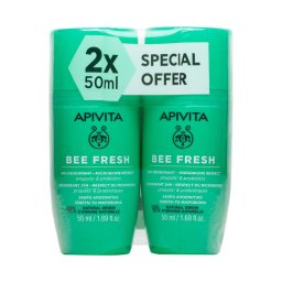 Apivita Bee Fresh golyós dezodor duo csomag 50+50ml