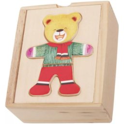 Öltöztethető mini macifiú B