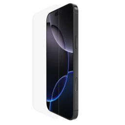 Belkin SCREENFORCE™ Invisiglass antimikrobiális védőüveg iPhone 16 Pro Max készülékhez