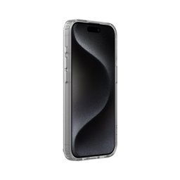 Belkin védőtok SheerForce mágneses, antimikrobiális védőtok iPhone 15 Pro készülékhez - átlátszó