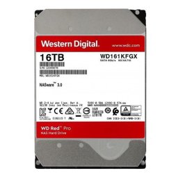 16TB 3,5 HDD SATA3 7200rpm 512MB WD Red Pro PN: WD161KFGX
