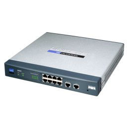 Cisco RV082 Vezetékes 8 10/100Mbps LAN, 2 WAN VPN router PN: RV082-EU