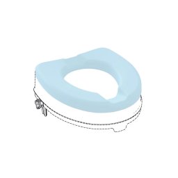 SOFT WC magasító ülőke 1,3 cm 250 kg teherbírás