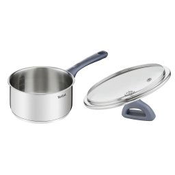 Tefal Nyeles lábas fedővel 16 cm rozsdamentes + üveg Daily Cook G7122255