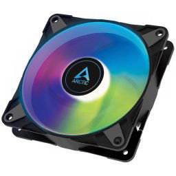 ARCTIC P14 PWM PST A-RGB 0dB, 140x140x27 mm-es ventilátor, fekete, 4-pin, 4-pin