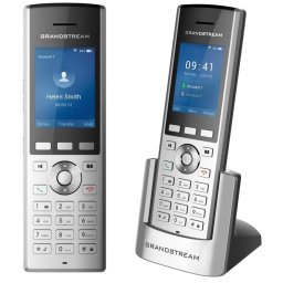 Grandstream WP820 WiFi IP telefon, 2,4"-os sávos kijelző, 2SIP fiók, videó, BT, Micro USB, Handover