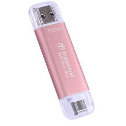 Transcend ESD310P 512GB, külső SSD, USB 10Gbps, C/A típus