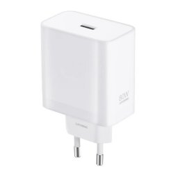 ONEPLUS hálózati töltő USB aljzat (80W, PD gyorstöltő) FEHÉR