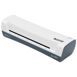 LEITZ Laminálógép, A4, 75-125 mikron, LEITZ "iLam Home", fehér