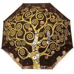 Klimt esernyő - összecsukható kézi - 100 cm - Életfa